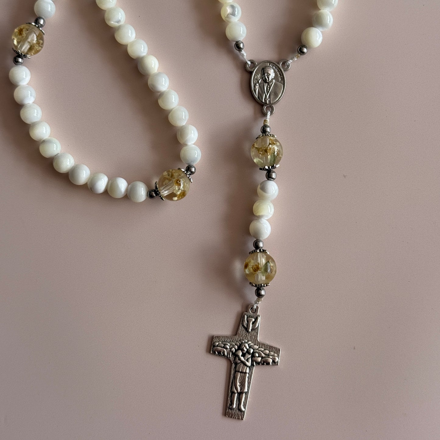 Rosary inspired by Papa Francesco - Australian Fower Series