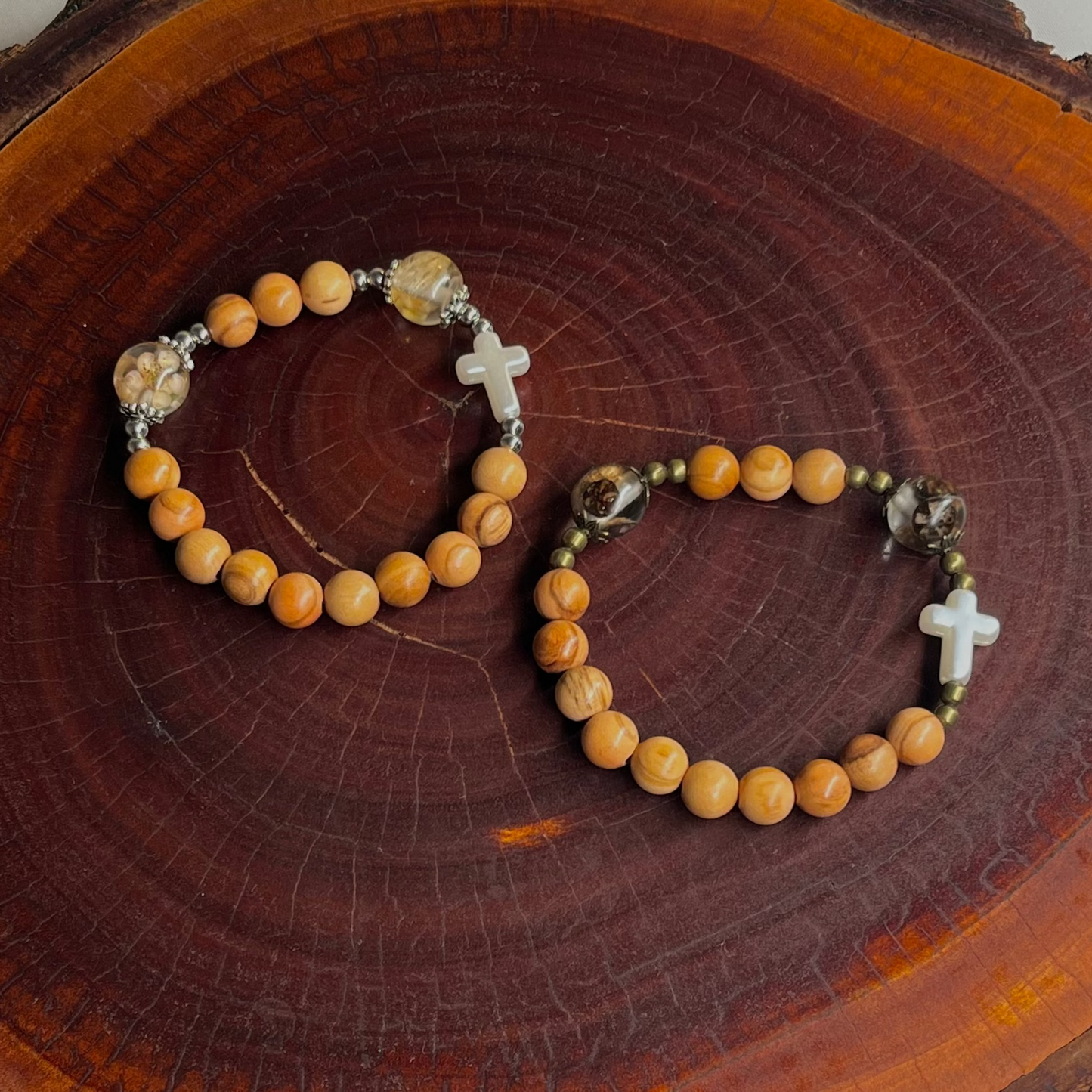 St Francis Rosary Bracelet