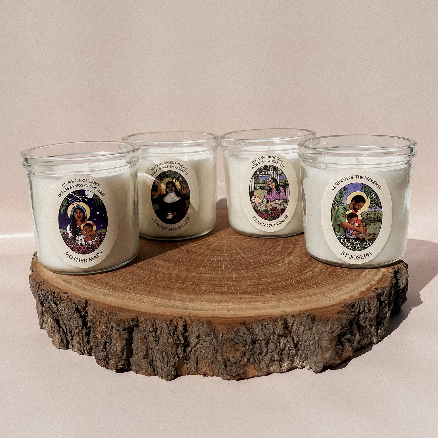 Australian Flower Series Candles - Vanilla Scented