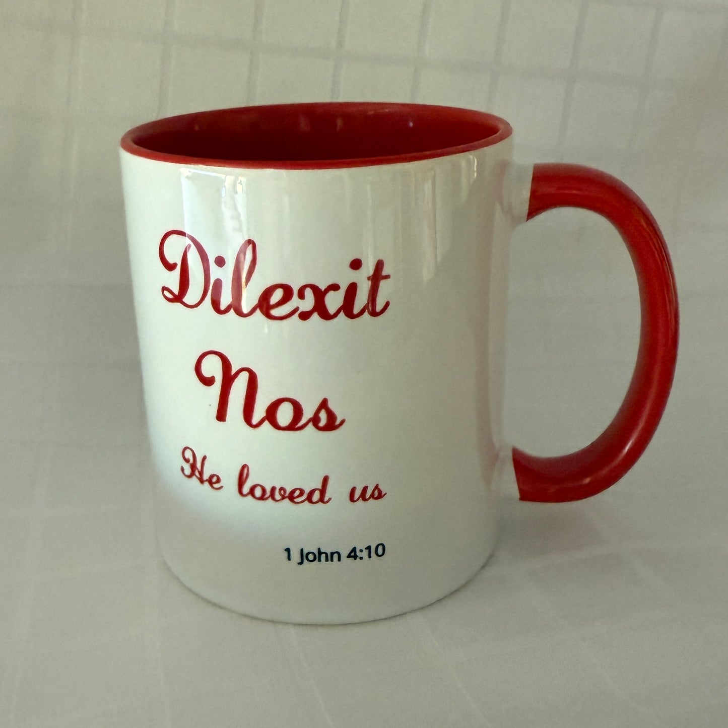 The Sacred Heart of Jesus Icon Mug - Australian Flower Series Mug