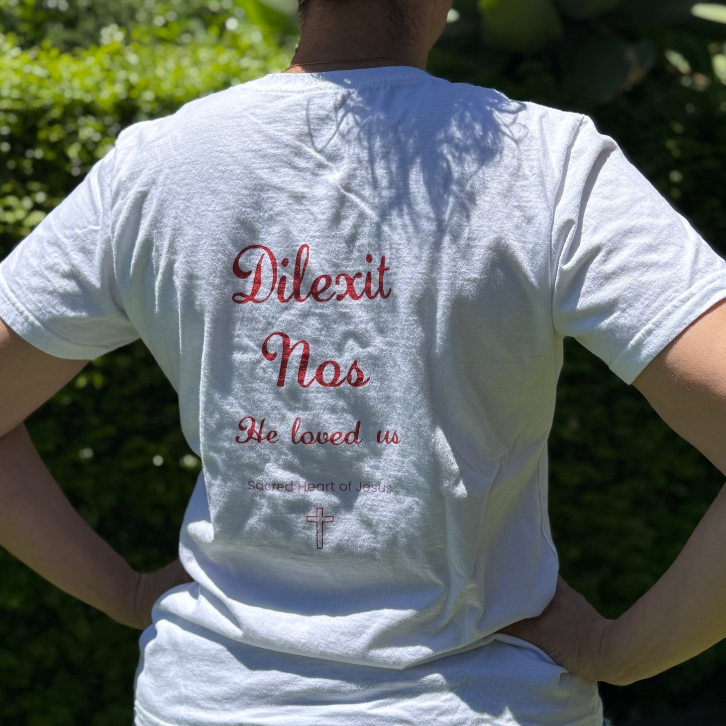 The Sacred Heart of Jesus Icon T-Shirt - Australian Flower Series