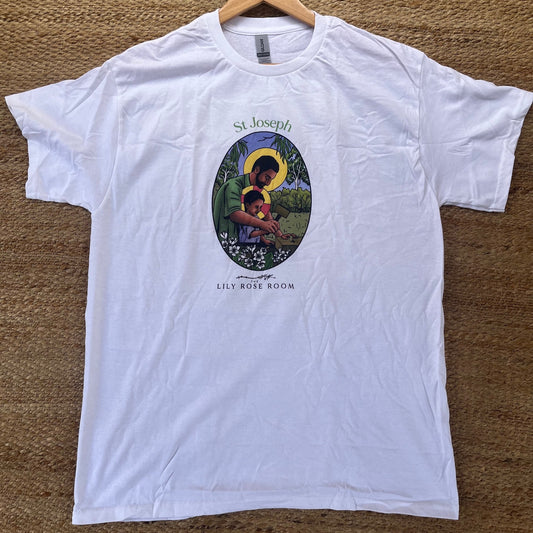St Joseph Icon T-Shirt - Australian Flower Series