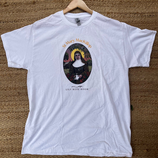 Australian Flower Series Icon T-Shirt: St Mary MacKillop