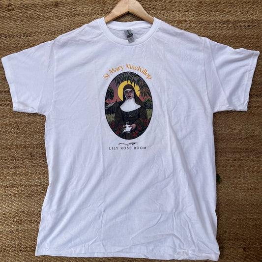 St Mary MacKillop Icon T-Shirt - Australian Flower Series